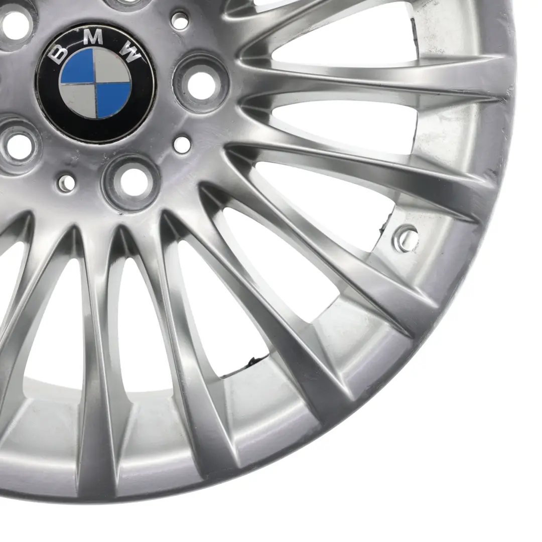Cerchio in lega argento 17" ET:34 8J Spider Spoke 187 per BMW E90 E91 con numero di parte 6768969 BMW E90 E91 Cerchio in lega argento 17" ET:34 8J Spider Spoke 187 - SKU 6768969-1 - Numero di parte 6768969