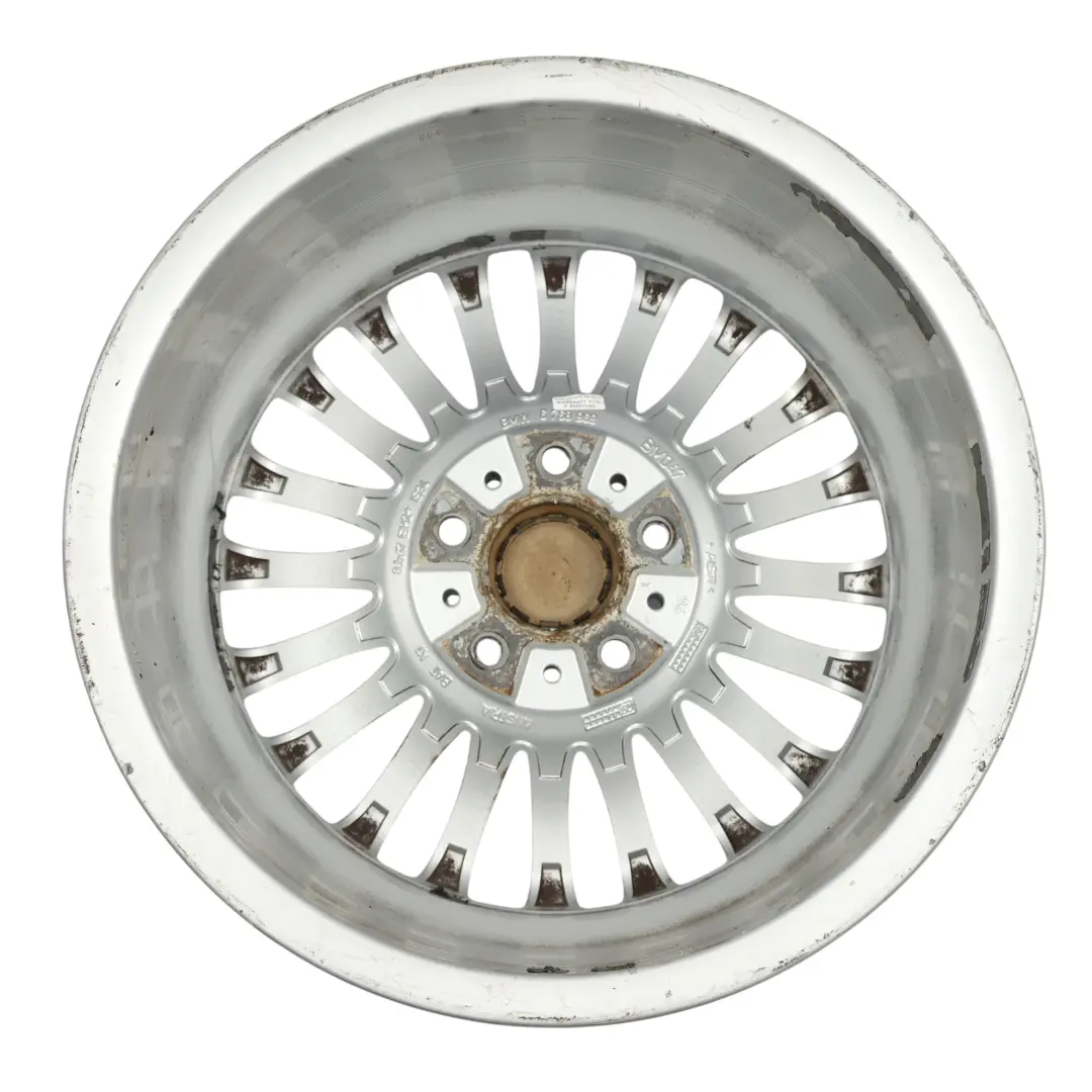 Jante Alliage Argent 17" ET:34 8J Spider Spoke 187 pour BMW E90 E91 à propos du numéro de pièce 6768969 BMW E90 E91 Jante Alliage Argent 17" ET:34 8J Spider Spoke 187 - SKU 6768969-2 - Numéro de pièce 6768969