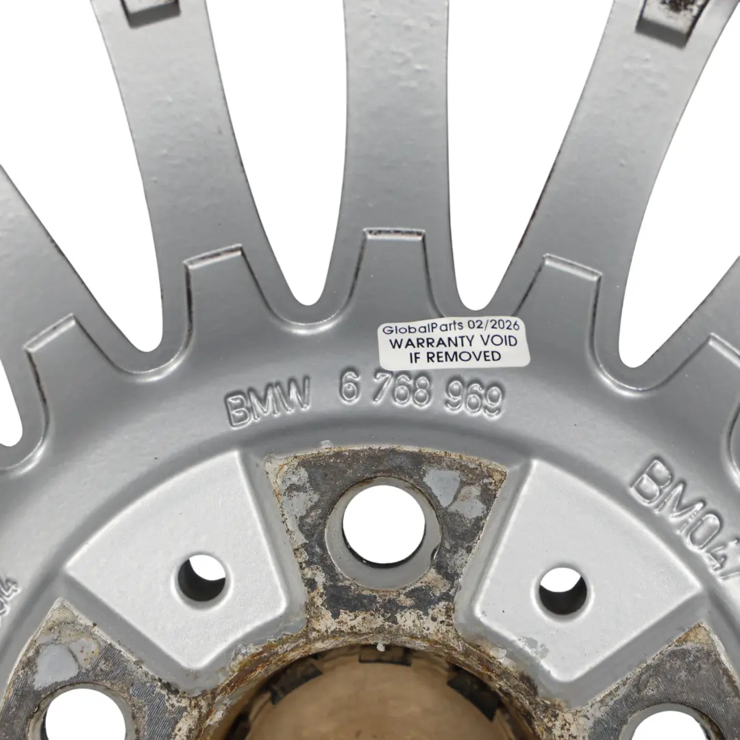 Jante Alliage Argent 17" ET:34 8J Spider Spoke 187 pour BMW E90 E91 à propos du numéro de pièce 6768969 BMW E90 E91 Jante Alliage Argent 17" ET:34 8J Spider Spoke 187 - SKU 6768969-2 - Numéro de pièce 6768969