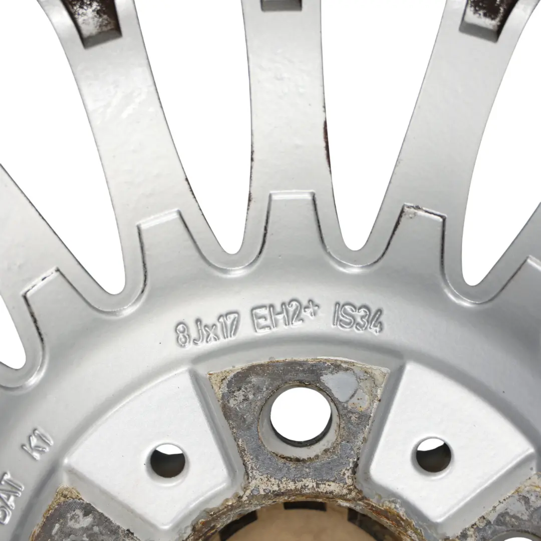 Felga Aluminiowa Srebrna 17" ET:34 8J Spider Spoke 187 do BMW E90 E91 o numerze 6768969 BMW E90 E91 Felga Aluminiowa Srebrna 17" ET:34 8J Spider Spoke 187 - SKU 6768969-2 - Numer Części 6768969