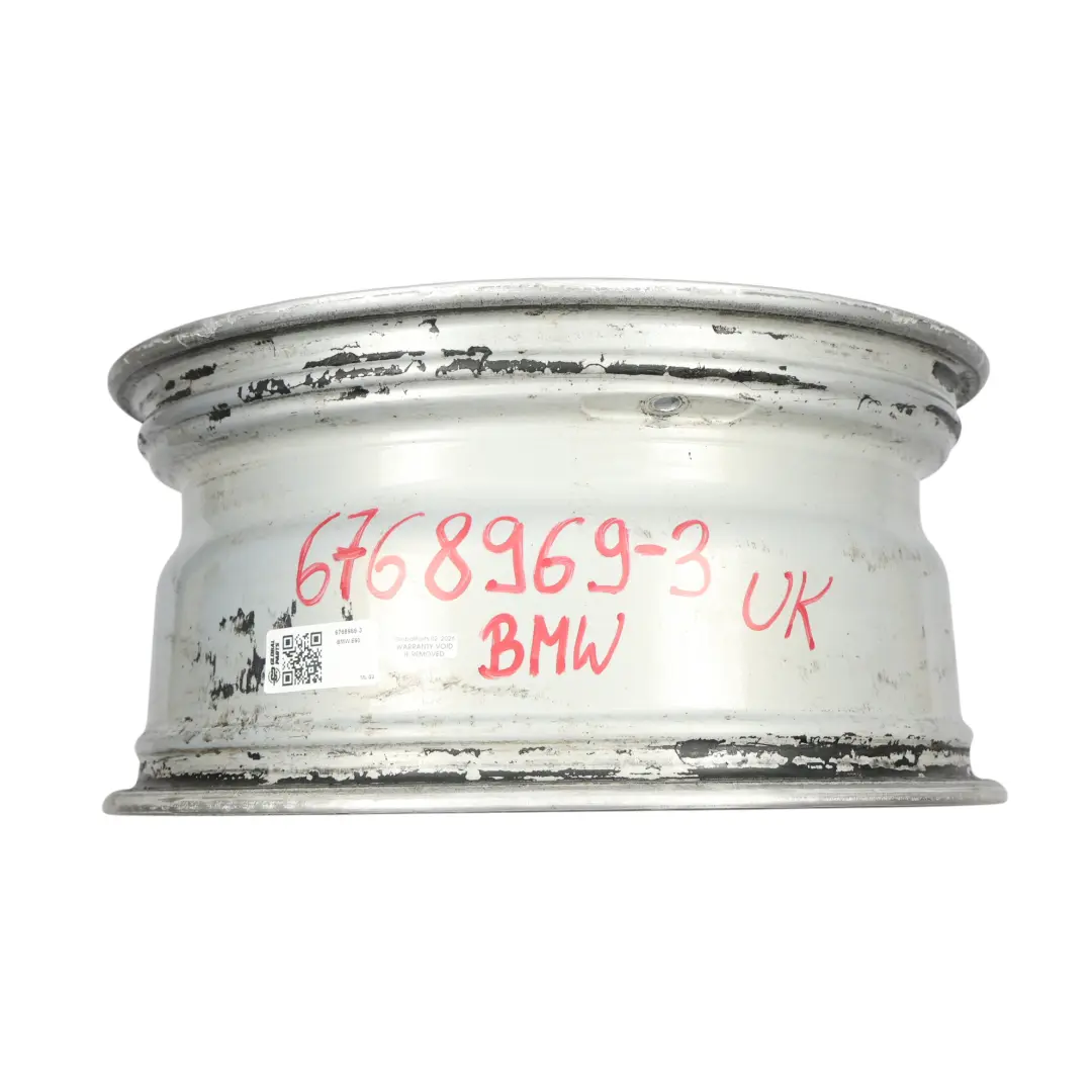 BMW E90 E91 Silver Alloy Wheel Rim 17" ET:34 8J Spider Spoke 187 - SKU 6768969-3 - Part number 6768969