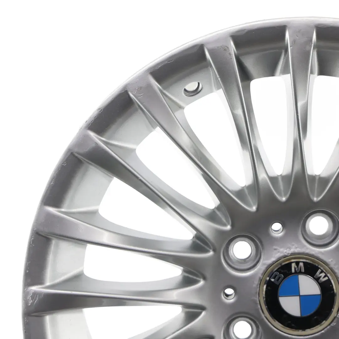 BMW E90 E91 Silver Alloy Wheel Rim 17" ET:34 8J Spider Spoke 187 - SKU 6768969-3 - Part number 6768969