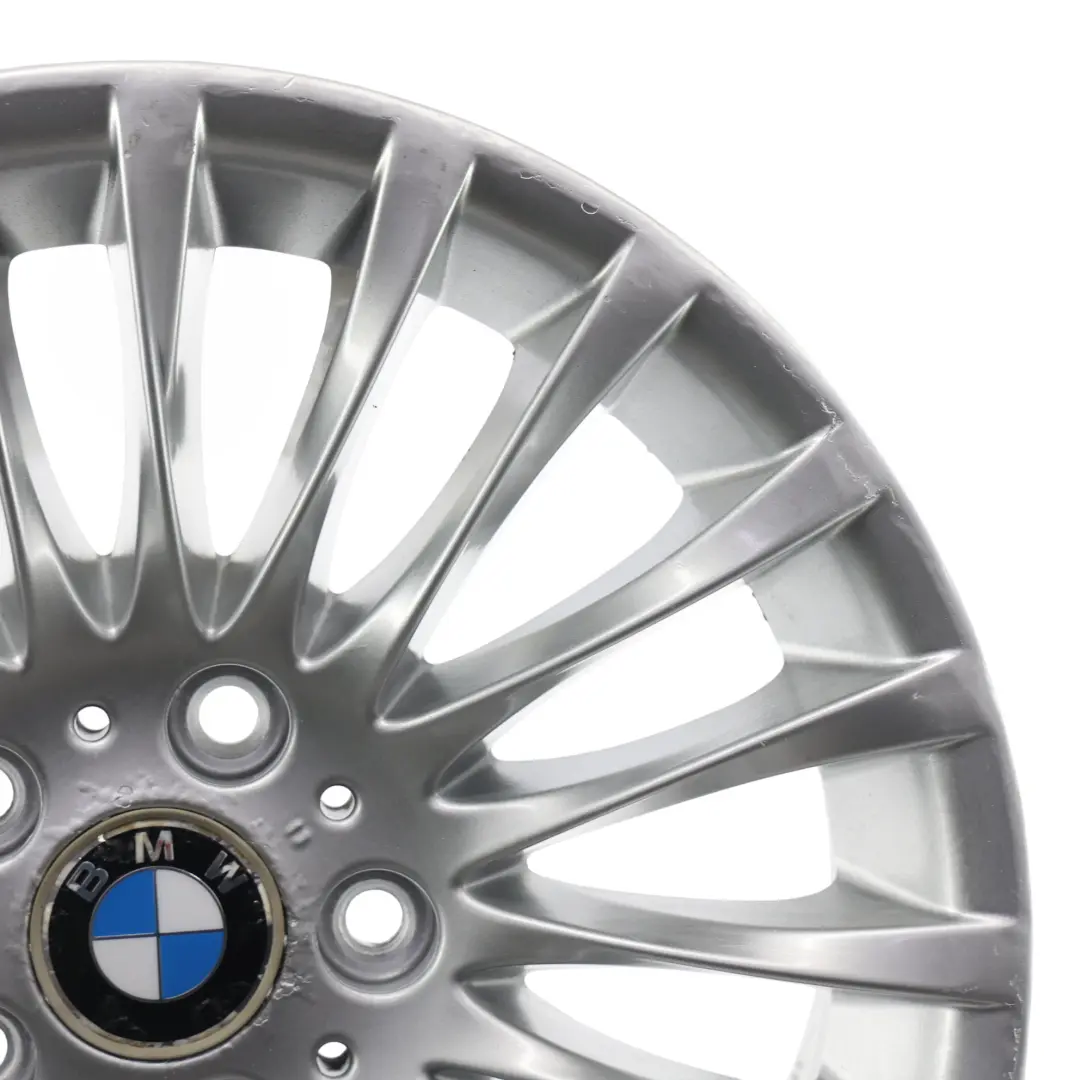 Alloy Wheel Rim 17" ET:34 8J Spider Spoke 187 to BMW E90 E91 Silver with Part number 6768969 BMW E90 E91 Silver Alloy Wheel Rim 17" ET:34 8J Spider Spoke 187 - SKU 6768969-3 - Part number 6768969