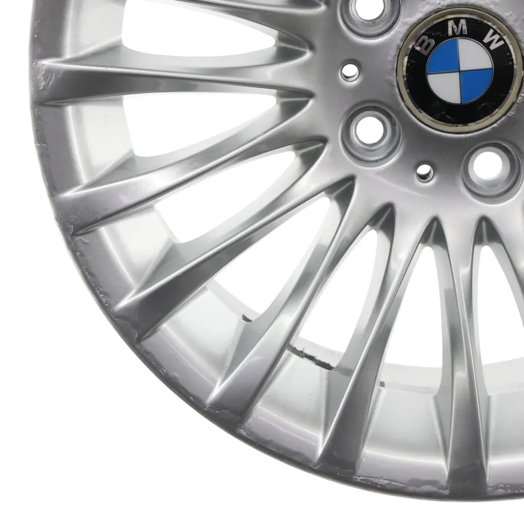 BMW E90 E91 Silver Alloy Wheel Rim 17" ET:34 8J Spider Spoke 187 - SKU 6768969-3 - Part number 6768969