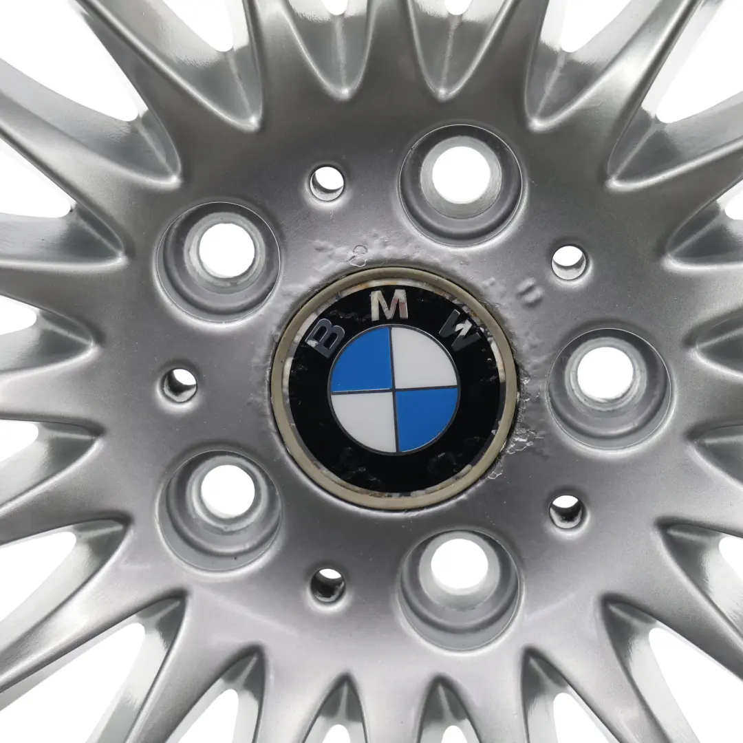 BMW E90 E91 Silver Alloy Wheel Rim 17" ET:34 8J Spider Spoke 187 - SKU 6768969-3 - Part number 6768969