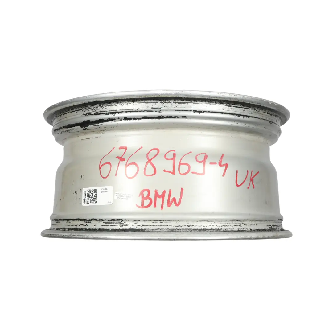 Alloy Wheel Rim 17" ET:34 8J Spider Spoke 187 to BMW E90 E91 Silver with Part number 6768969 BMW E90 E91 Silver Alloy Wheel Rim 17" ET:34 8J Spider Spoke 187 - SKU 6768969-4 - Part number 6768969