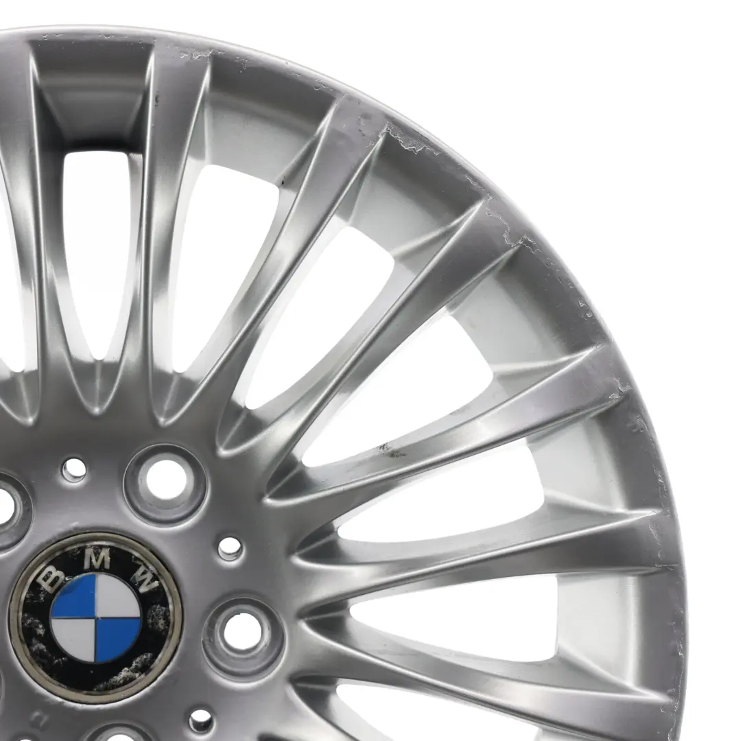 BMW E90 E91 Silver Alloy Wheel Rim 17" ET:34 8J Spider Spoke 187 - SKU 6768969-4 - Part number 6768969