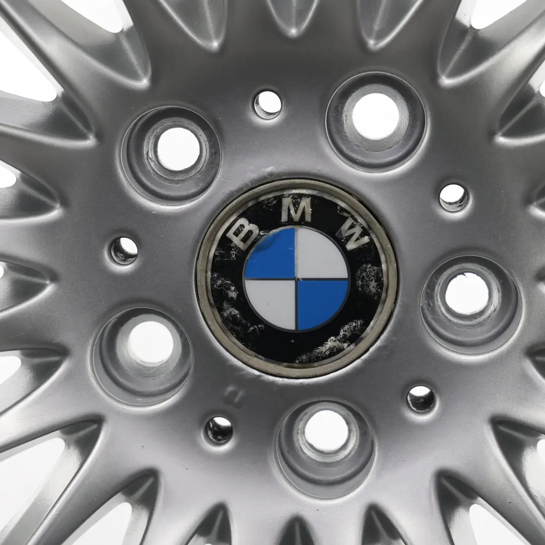 Alloy Wheel Rim 17" ET:34 8J Spider Spoke 187 to BMW E90 E91 Silver with Part number 6768969 BMW E90 E91 Silver Alloy Wheel Rim 17" ET:34 8J Spider Spoke 187 - SKU 6768969-4 - Part number 6768969