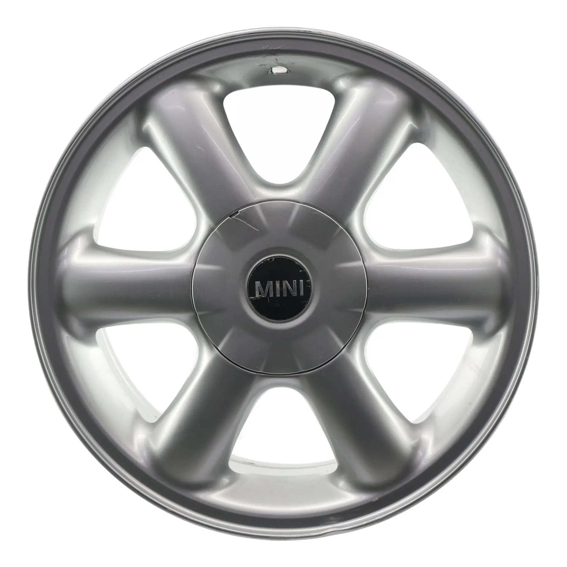 Mini One R50 R56 Cerchi Lega Argento 15" ET:45 5,5J Rotator Spoke 101 6769405