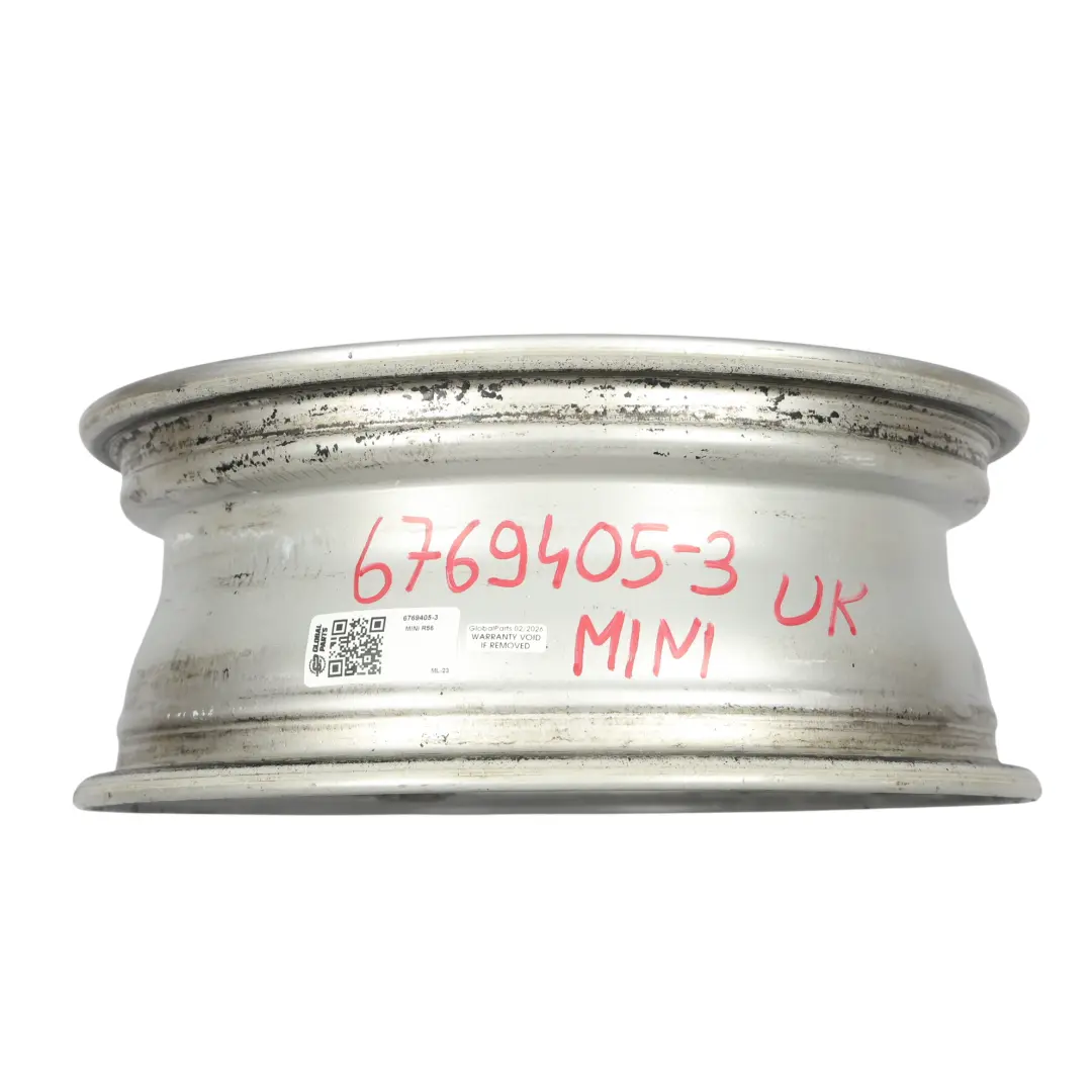 Alloy Rim 15" ET:45 5,5J Rotator Spoke 101 to Mini R50 R56 Silver Wheel with Part number 6769405 Mini R50 R56 Silver Wheel Alloy Rim 15" ET:45 5,5J Rotator Spoke 101 - SKU 6769405-3 - Part number 6769405