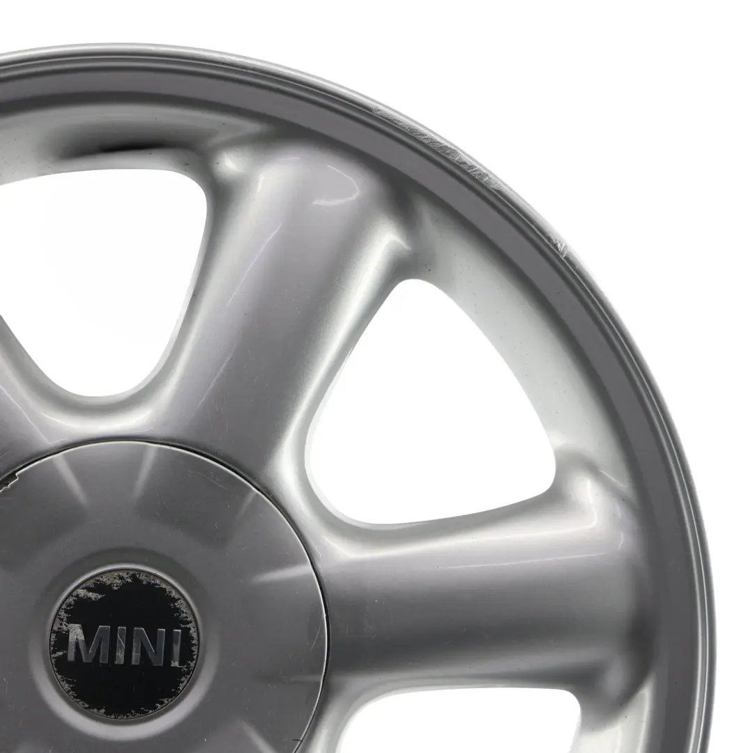 Alloy Rim 15" ET:45 5,5J Rotator Spoke 101 to Mini R50 R56 Silver Wheel with Part number 6769405 Mini R50 R56 Silver Wheel Alloy Rim 15" ET:45 5,5J Rotator Spoke 101 - SKU 6769405-3 - Part number 6769405