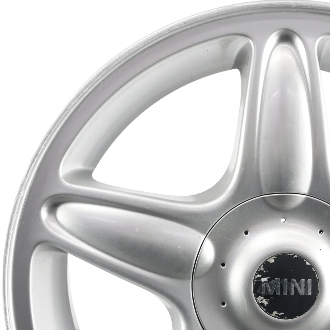 Cerchio AlluMini o 16" 5-Star Blaster 103 per Mini Cooper One R50 R52 R53 R55 R56 con numero di parte 6769409 Mini Cooper One R50 R52 R53 R55 R56 Cerchio AlluMini o 16" 5-Star Blaster 103 - SKU 6769409-1 - Numero di parte 6769409