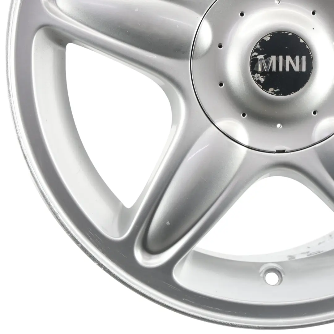Alloy Rim 16" 5-Star Blaster 103 to Mini Cooper One R50 R52 R53 R55 R56 R57 Wheel with Part number 6769409 Mini Cooper One R50 R52 R53 R55 R56 R57 Wheel Alloy Rim 16" 5-Star Blaster 103 - SKU 6769409-1 - Part number 6769409
