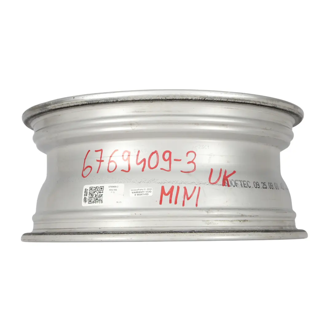 Mini Cooper One R50 R55 R56 Silber Alu Felge Alufelge 16" 6,5J ET:48 - SKU 6769409-3 - Teilenummer 6769409