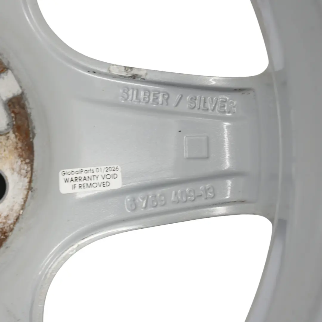 Alloy Rim 16" 5-Star Blaster 103 to Mini Cooper R50 R52 R53 R55 R56 R57 Wheel with Part number 6769409 Mini Cooper R50 R52 R53 R55 R56 R57 Wheel Alloy Rim 16" 5-Star Blaster 103 - SKU 6769409-4 - Part number 6769409