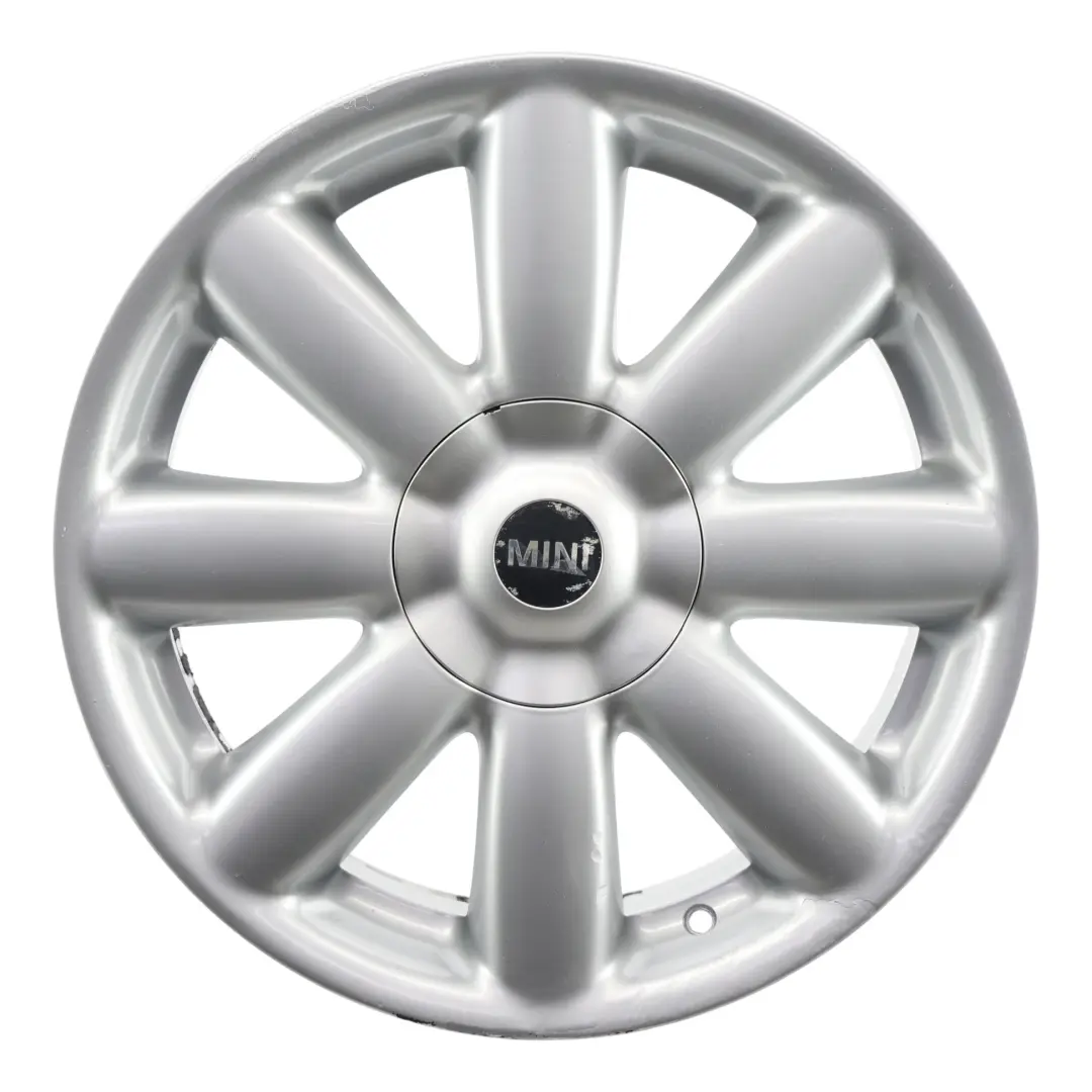 Mini Cooper One R50 R55 R56 Silver Wheel Alloy Rim 17" 7J ET:48 Crown Spoke 104 - SKU 6769411-1 - Part number 6769411