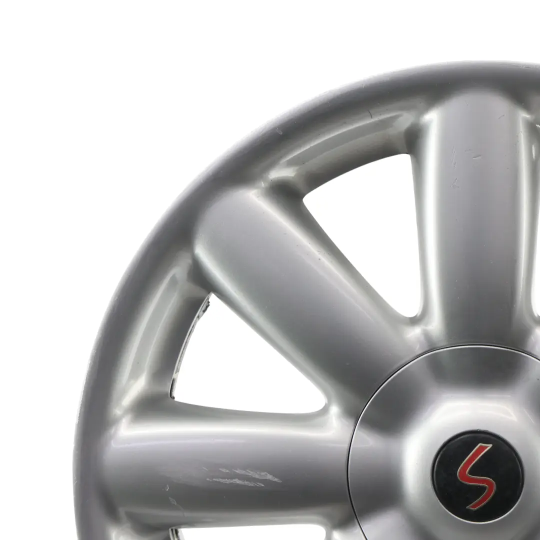 Mini Cooper One R50 R53 R55 R56 Silver Jantes Alu Alliage 17 " 7J Et : 48 - SKU 6769411-1 - Numéro de pièce 6769411
