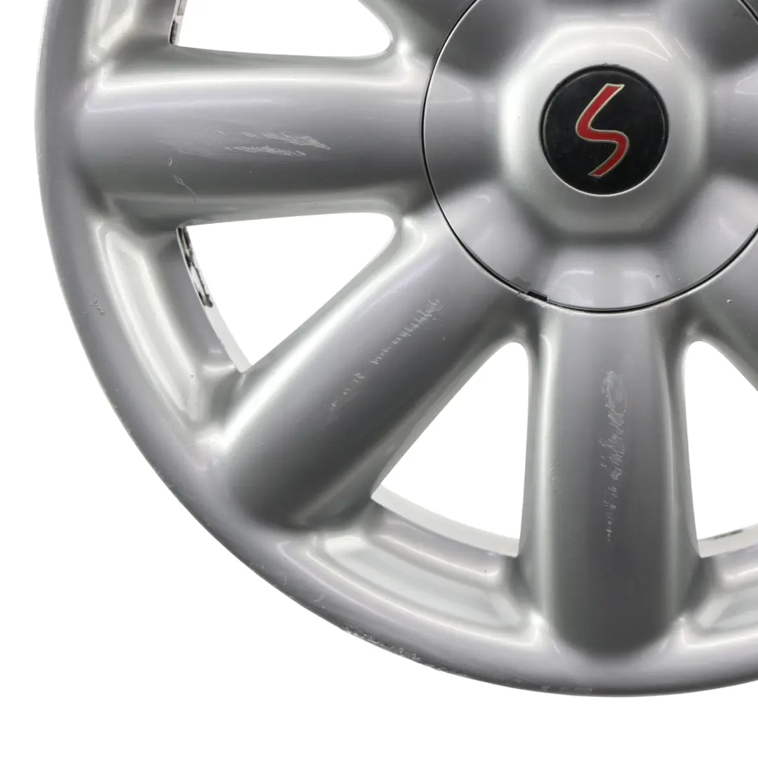 Alloy Rim 17" 7J ET:48 Crown Spoke 104 to Mini Cooper One R50 R55 R56 Silver Wheel with Part number 6769411 Mini Cooper One R50 R55 R56 Silver Wheel Alloy Rim 17" 7J ET:48 Crown Spoke 104 - SKU 6769411-1 - Part number 6769411