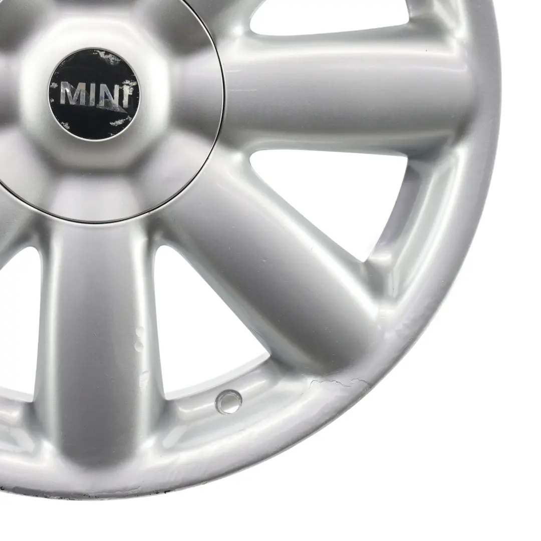 Mini Cooper One R50 R55 R56 Silver Wheel Alloy Rim 17" 7J ET:48 Crown Spoke 104 - SKU 6769411-1 - Part number 6769411
