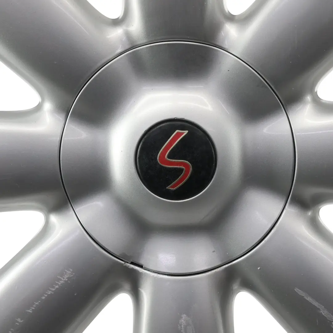 Mini Cooper One R50 R53 R55 R56 Silver Alu Felge Alufelge 17" 7J ET:48 - SKU 6769411-1 - Teilenummer 6769411
