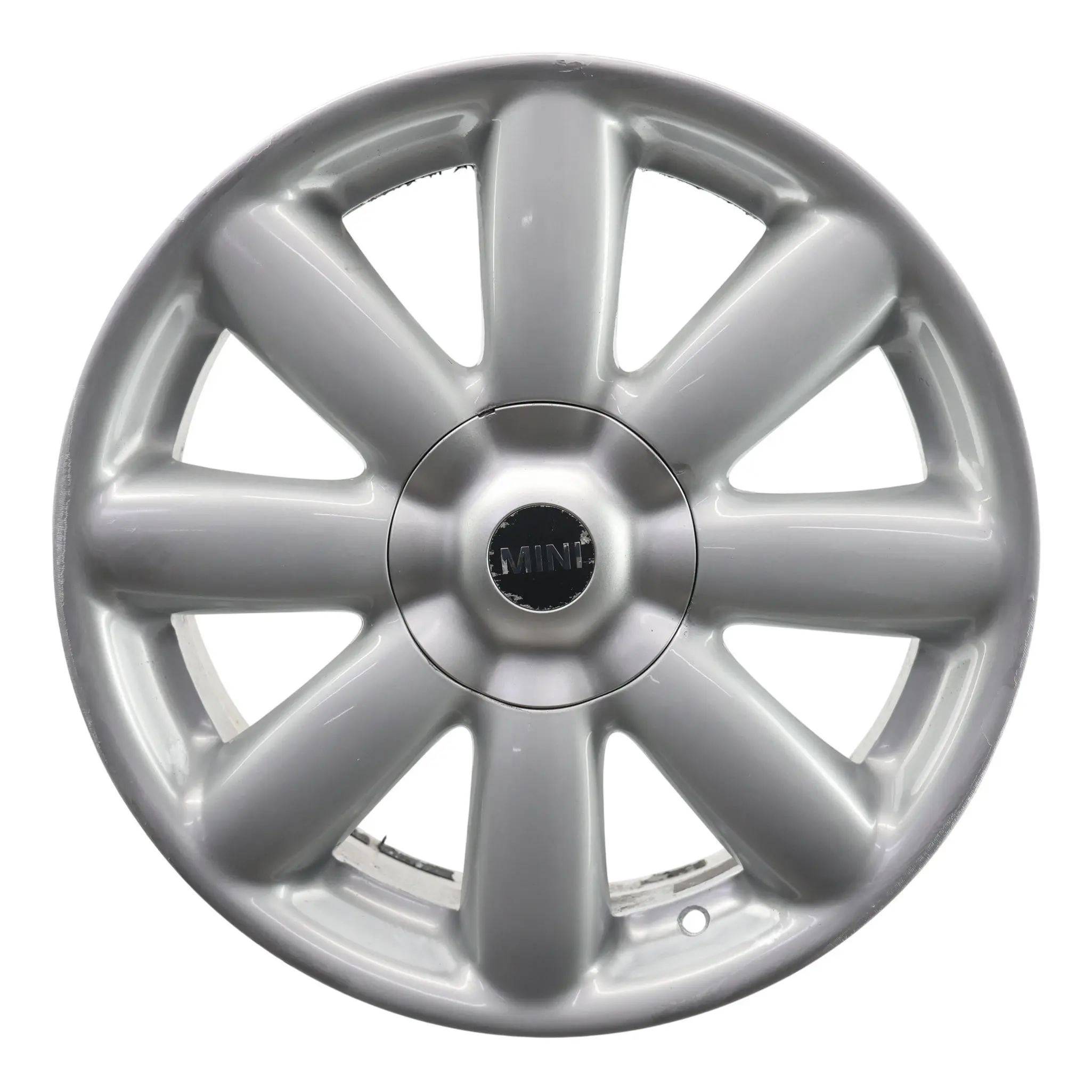 Mini Cooper One R50 R55 R56 R57 Silver Wheel Alloy Rim 17" 7J Crown Spoke 104