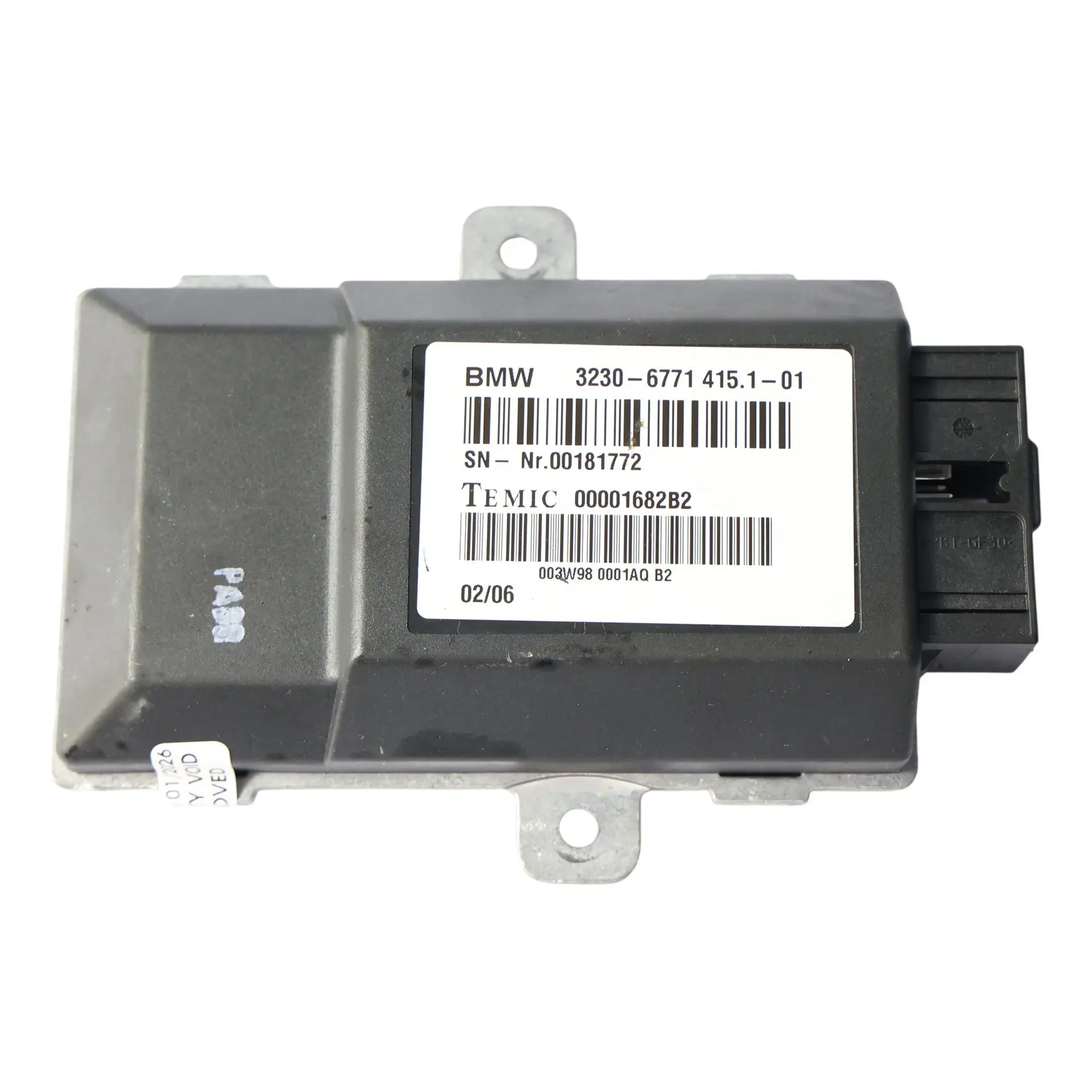 BMW E65 E66 E67 Volante Elettronica Unità Di Controllo Modulo 6771415