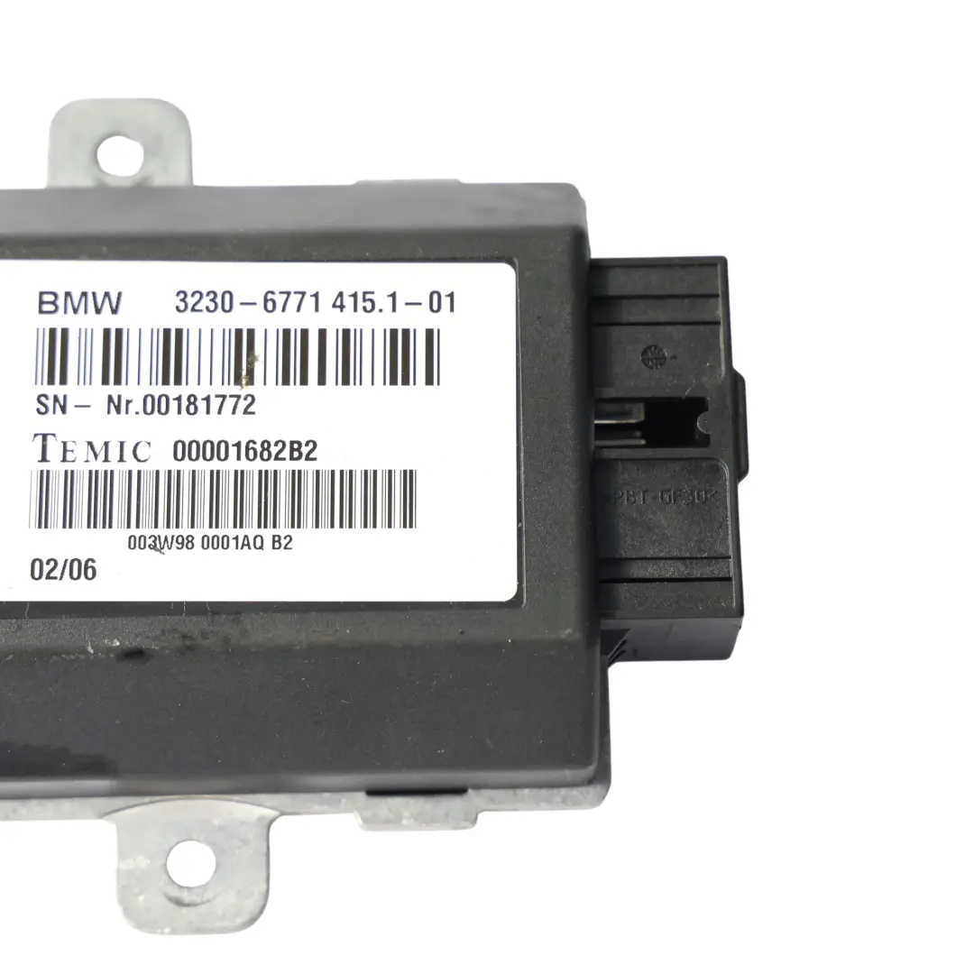 Elettronica Unità Di Controllo Modulo per BMW E65 E66 E67 Volante con numero di parte 6771415 BMW E65 E66 E67 Volante Elettronica Unità Di Controllo Modulo - SKU 6771415 - Numero di parte 6771415