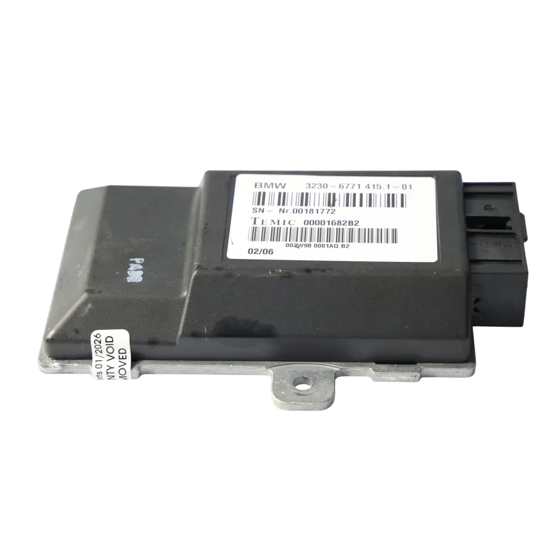 Elettronica Unità Di Controllo Modulo per BMW E65 E66 E67 Volante con numero di parte 6771415 BMW E65 E66 E67 Volante Elettronica Unità Di Controllo Modulo - SKU 6771415 - Numero di parte 6771415