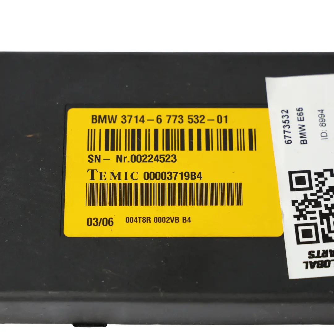 Moduł Sterownik Zawieszenia Dynamic Drive do BMW E60 E61 E63 E64 E65 o numerze 6773532 BMW E60 E61 E63 E64 E65 Moduł Sterownik Zawieszenia Dynamic Drive - SKU 6773532 - Numer Części 6773532