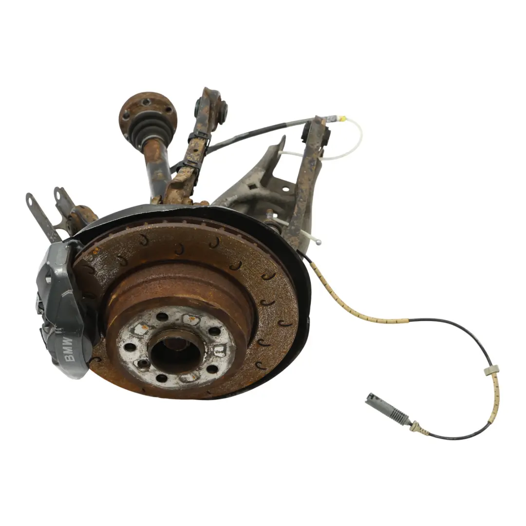 BMW E90 335i N54 Hinten Links Radnabe Aufhängung Achse Bremsscheibe Bremssattel - SKU 6774807-26 - Teilenummer 6774807