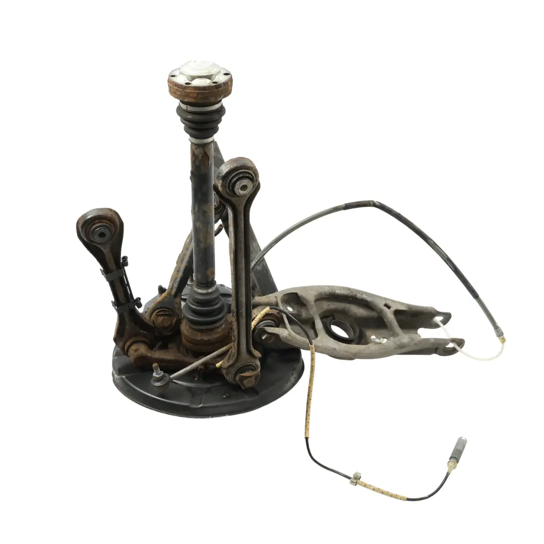 BMW E90 335i N54 Rueda Trasera Izquierda Cubo Eje Suspensión Freno Disco Pinza - SKU 6774807-26 - Número de pieza 6774807