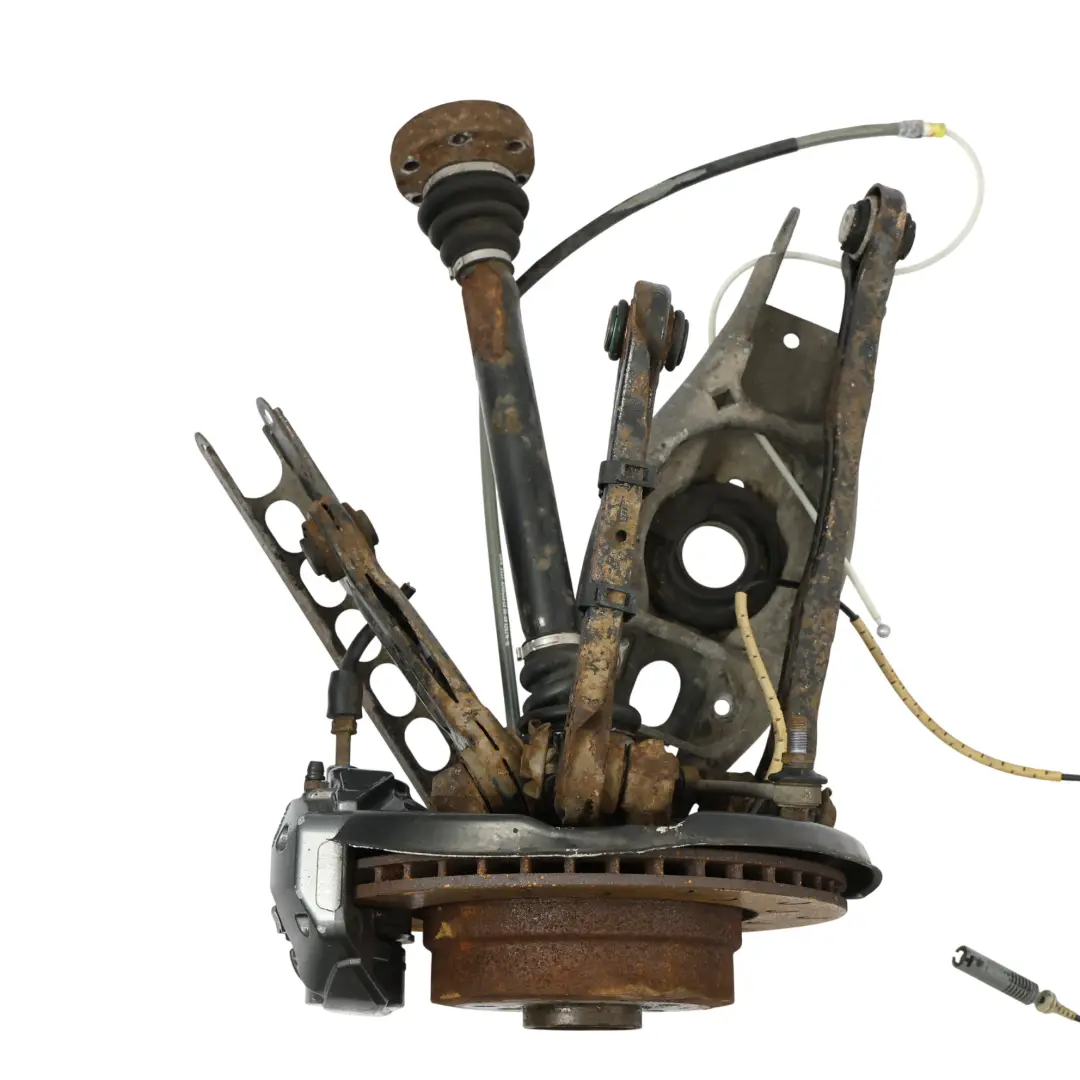 BMW E90 335i N54 Hinten Links Radnabe Aufhängung Achse Bremsscheibe Bremssattel - SKU 6774807-26 - Teilenummer 6774807