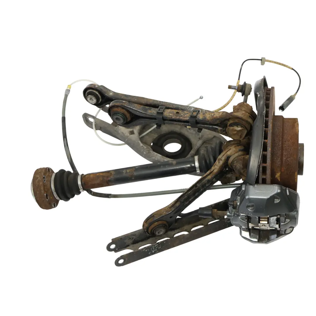 BMW E90 335i N54 Hinten Links Radnabe Aufhängung Achse Bremsscheibe Bremssattel - SKU 6774807-26 - Teilenummer 6774807