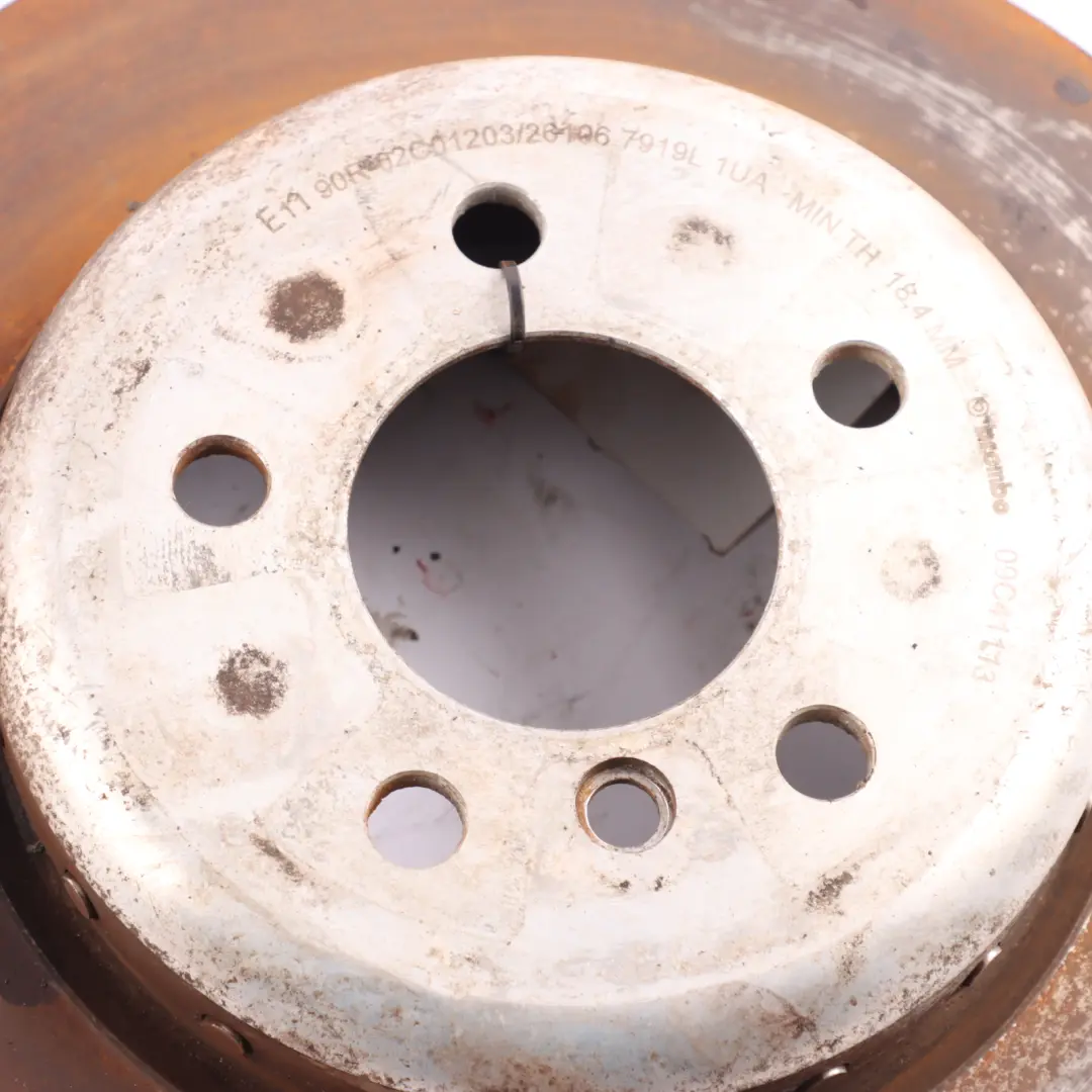 Axle Brake Disc Ventilated 330x20 Left Right N/O/S to BMW F10 F11 LCI Rear with Part number 6775287 BMW F10 F11 LCI Rear Axle Brake Disc Ventilated 330x20 Left Right N/O/S - SKU 6775287 - Part number 6775287