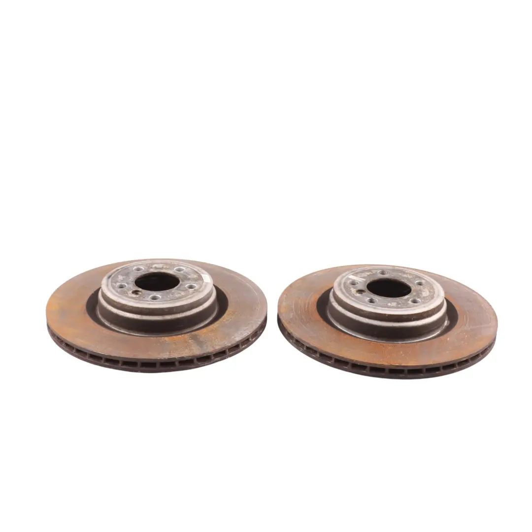 BMW F01 F02 F07 Brake Disc Rear Left Right N/O/S Ventilated Set 370X24 - SKU 6775291-1 - Part number 6775291