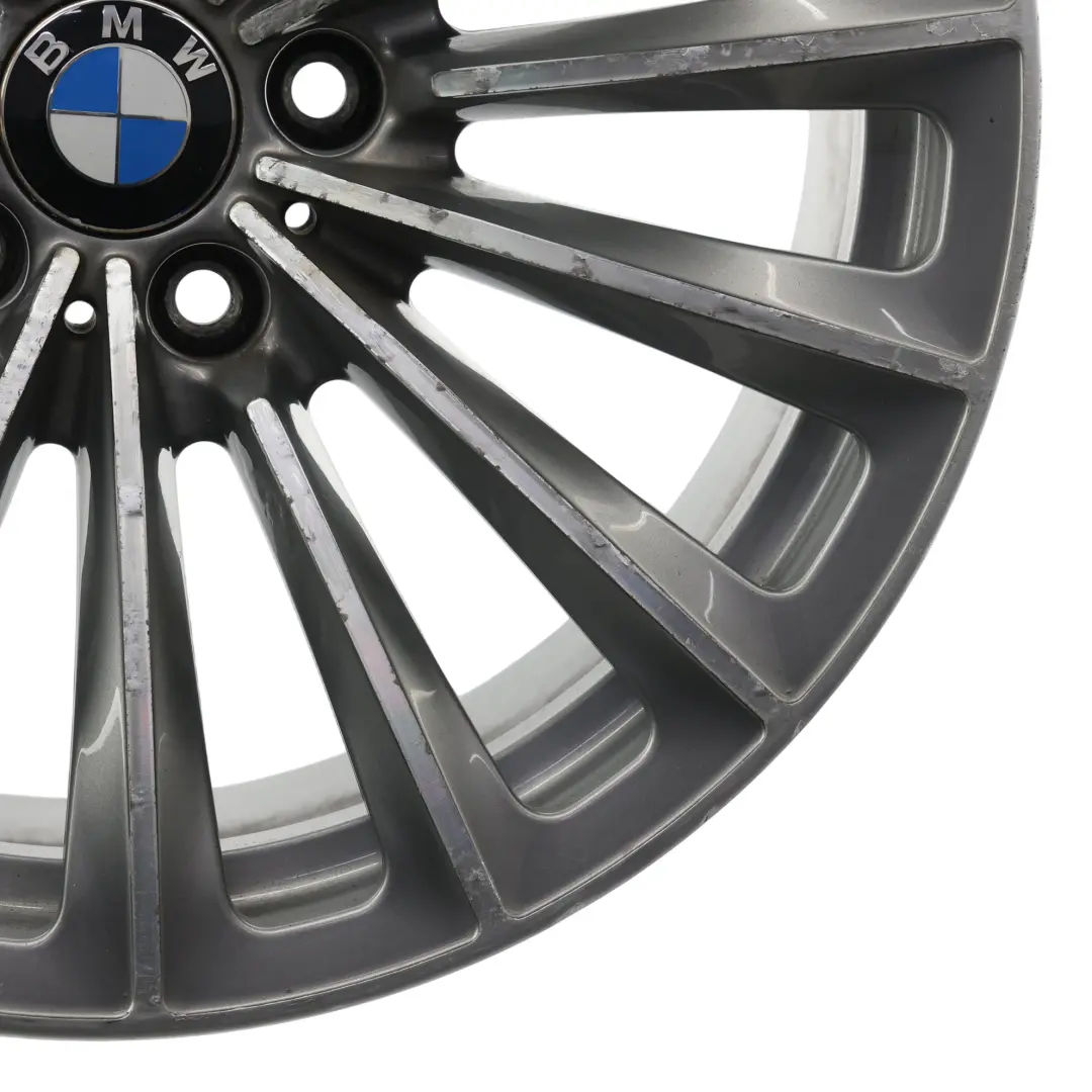 BMW F01 F02 F07 Trasera Aleación Plateada 19" 9.5J ET:39 Styling 252 - SKU 6775393-1 - Número de pieza 6775393
