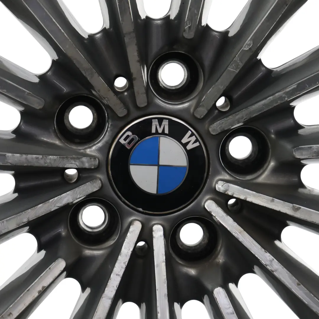 Hinterrad Felge Silber 19" 9.5J ET:39 Styling 252 für BMW F01 F02 F07 mit Teilenummer 6775393 BMW F01 F02 F07 Hinterrad Felge Silber 19" 9.5J ET:39 Styling 252 - SKU 6775393-1 - Teilenummer 6775393