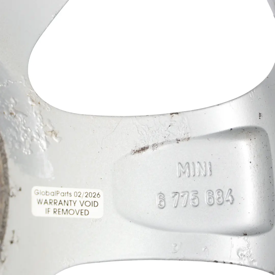 Felga Aluminiowa 16" 6,5J Bridge Spoke 94 do Mini Cooper R50 R53 R55 R56 R57 o numerze 6775684 Mini Cooper R50 R53 R55 R56 R57 Felga Aluminiowa 16" 6,5J Bridge Spoke 94 - SKU 6775684-1 - Numer Części 6775684