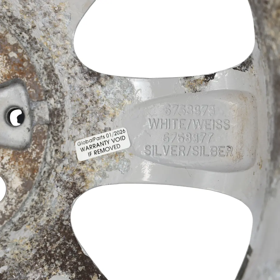 Mini Cooper R50 R53 R55 R56 Cerchio AlluMini o 16" 6,5J ET: 48 Rad Ponte Spoke - SKU 6775684-2 - Numero di parte 6775684