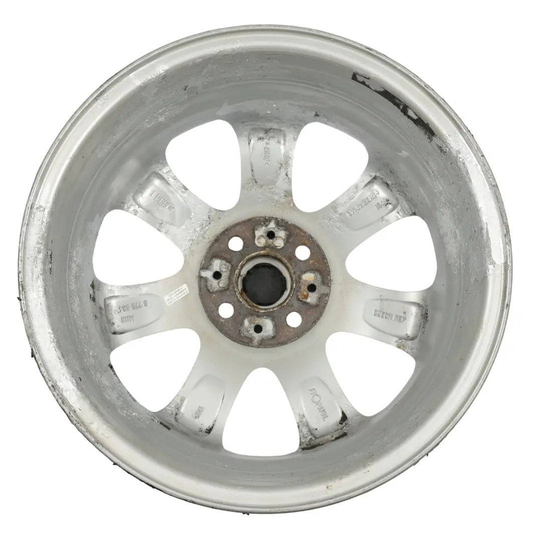 Alloy Rim 16" 6,5J ET:48 Bridge Spoke 94 to Mini R50 R53 R55 R56 Wheel with Part number 6775684 Mini R50 R53 R55 R56 Wheel Alloy Rim 16" 6,5J ET:48 Bridge Spoke 94 - SKU 6775684-3 - Part number 6775684