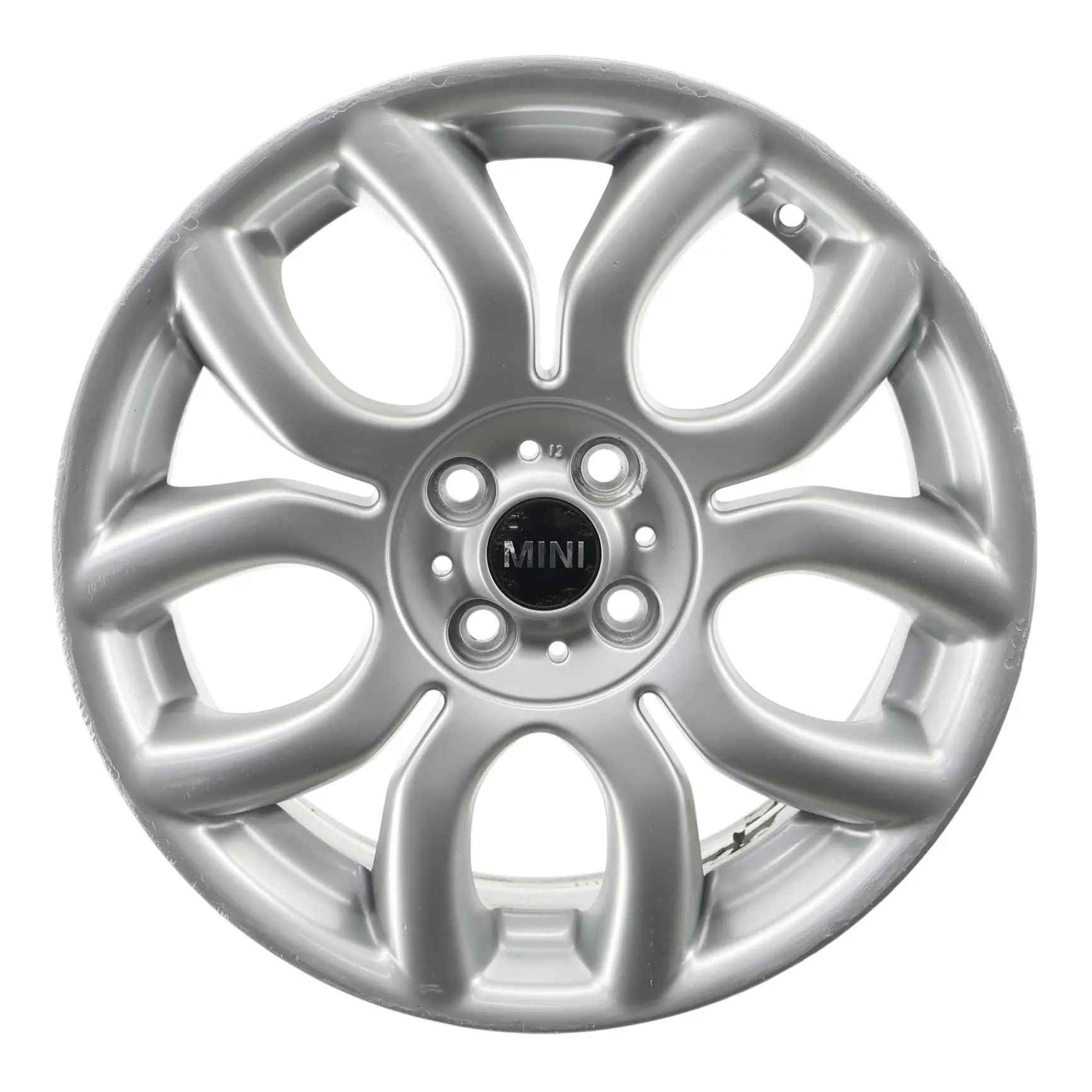Mini R50 R55 R56 R57 Silver Wheel Alloy Rim 17" 7J Flame Spoke 97