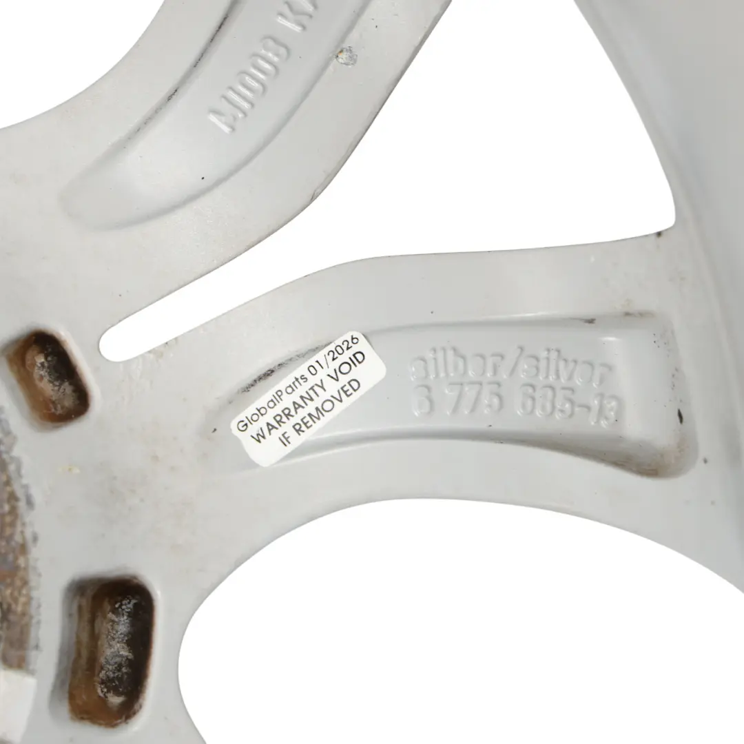 Mini Cooper R50 R55 R56 R57 Silber Alu Felge 17" 7J Flamme Speiche 97 - SKU 6775685-1 - Teilenummer 6775685