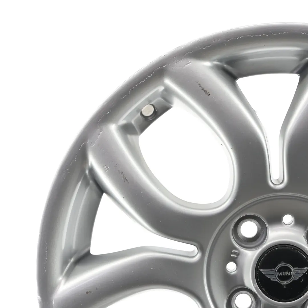 Silber Alu Felge Alufelge 17" 7J Flamme Speiche 97 für Mini Cooper R50 R55 R56 R57 mit Teilenummer 6775685 Mini Cooper R50 R55 R56 R57 Silber Alu Felge Alufelge 17" 7J Flamme Speiche 97 - SKU 6775685-2 - Teilenummer 6775685