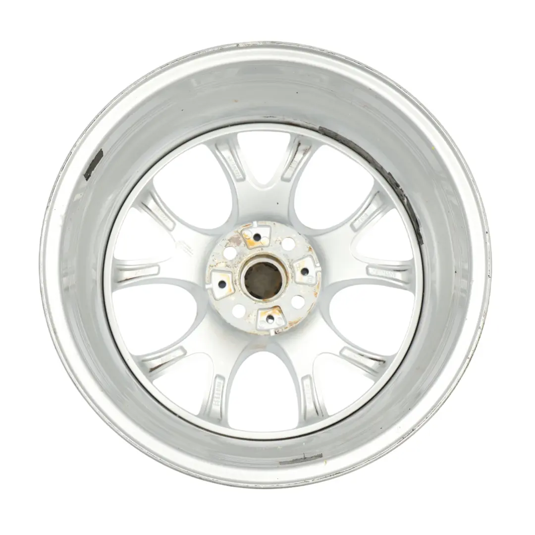 Alloy Rim 17" 7J ET:48 Web Cross Spoke 98 to Mini Cooper R50 R56 Silver Wheel with Part number 6775686 Mini Cooper R50 R56 Silver Wheel Alloy Rim 17" 7J ET:48 Web Cross Spoke 98 - SKU 6775686-1 - Part number 6775686