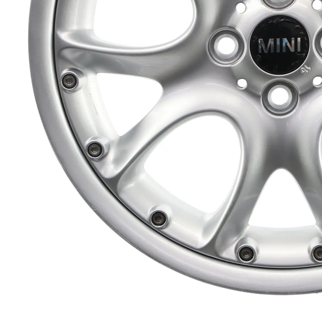 Mini Cooper R50 R56 llanta De aleacion De plata 17 "7J ET:48 Web Cross Spoke 98 - SKU 6775686-1 - Número de pieza 6775686