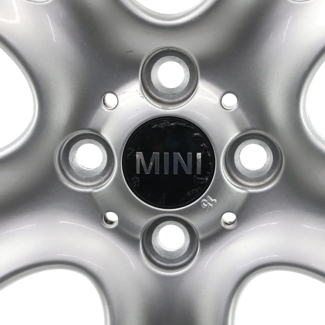 Mini Cooper R50 R56 Srebrna Felga Aluminiowa 17" 7J ET:48 - SKU 6775686-1 - Numer Części 6775686