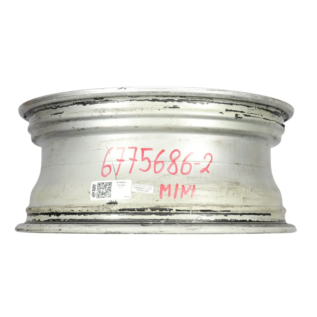 Mini Cooper R50 R53 R56 Argent Jante 7J 17" ET:48 Web Spoke Composite 98 - SKU 6775686-2 - Numéro de pièce 6775686