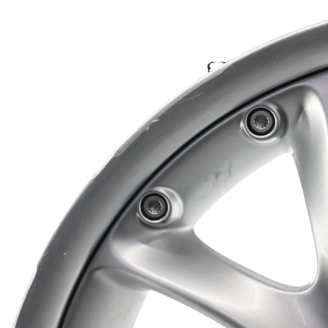 Mini Cooper R50 R53 R53 R56 Silber Felge 7J 17" ET:48 Web Spoke Composite 98 - SKU 6775686-2 - Teilenummer 6775686