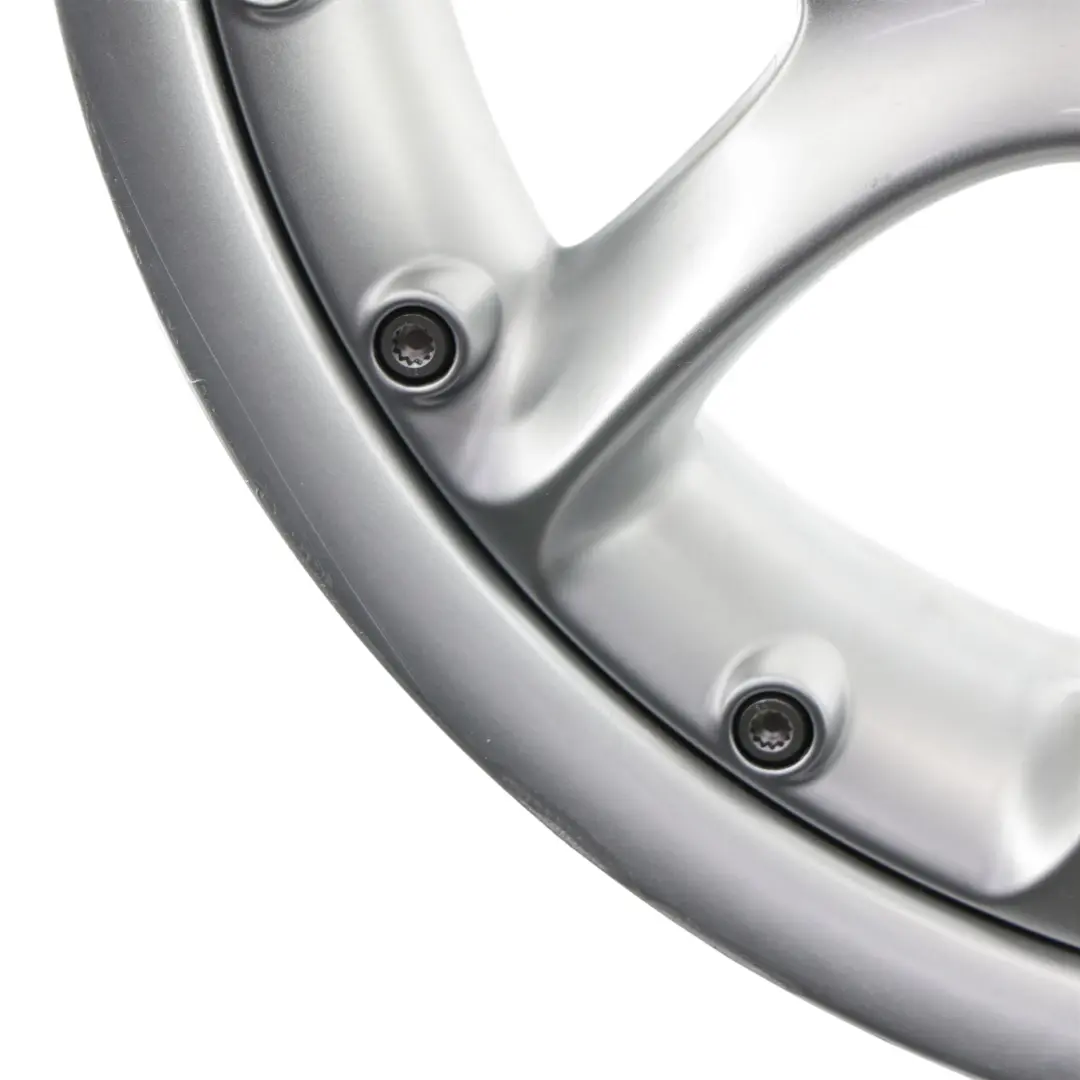 Silber Felge 7J 17" ET:48 Web Spoke Composite 98 für Mini Cooper R50 R53 R53 R56 mit Teilenummer 6775686 Mini Cooper R50 R53 R53 R56 Silber Felge 7J 17" ET:48 Web Spoke Composite 98 - SKU 6775686-2 - Teilenummer 6775686