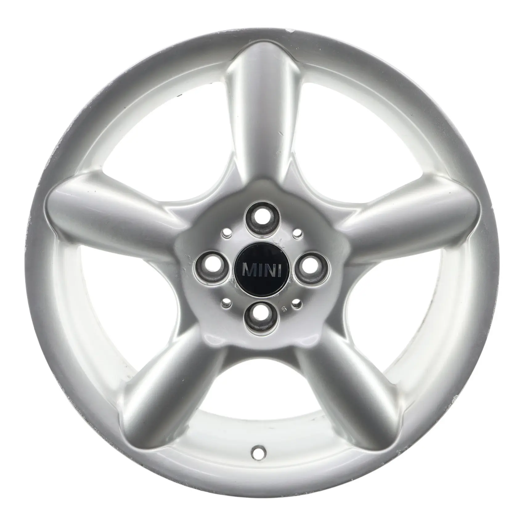 Mini Cooper R50 R55 R56 Argento Cerchio in lega 17" 7J 5 Star Pace Spoke 110